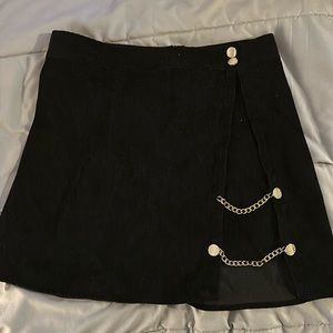 Black mini skirt from SHEIN, Size Large